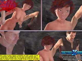 3d komikss: blade maidens. episodes 1-3