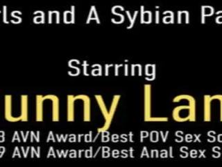 Outstanding Sybian Snatch sex With Busty Vicky Vette Sunny Lane & Jenna Foxx