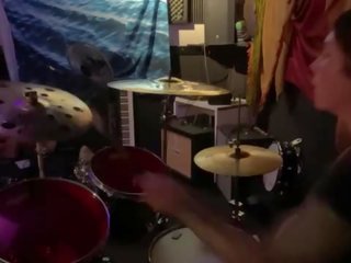 Felicity feline drumming ארוך jam